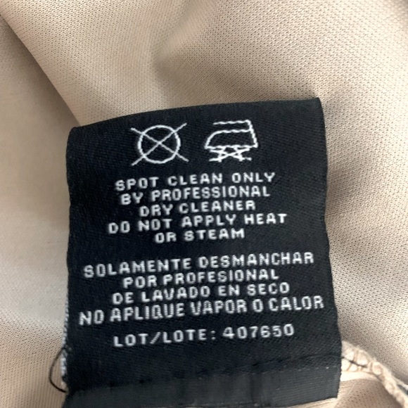 R & M Richard Black lace patterned overlay sheath cocktail dress Size 14 - Picture 6 of 8